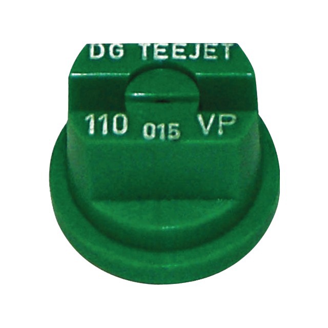 Buse Teejet JET Plat Derive Limitee DG 110 015 VP Verte Polymere référence fournisseur 30534105